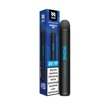 Papieros jednorazowy 2ml N-ONE 20mg 600+ (Energy Ice)