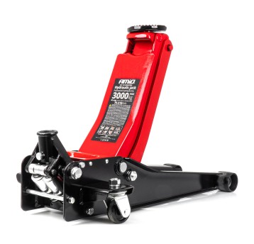 Podnośnik hydrauliczny niskoprofilowy lewarek typu żaba 3T 3000kg CE 75/510mm AMIO-04215