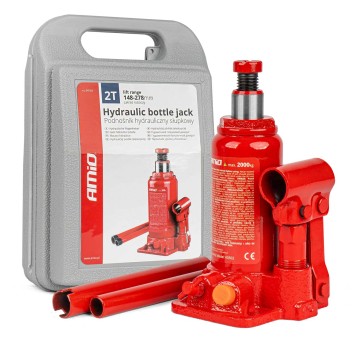 Podnośnik hydrauliczny słupkowy 2T 2000 kg PVC box AMIO-04182