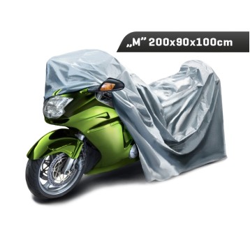 POKROWIEC NA MOTOCYKL "M" 200X90X100 CM, 3-WARSTWY