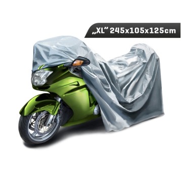 POKROWIEC NA MOTOCYKL "XL" 245X105X125 CM, 3-WARST