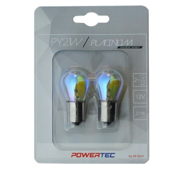 Powertec PY21W S25 12V 21W BAU15s Rainbow