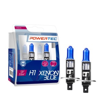 Powertec Xenon Blue H1 12V DUO