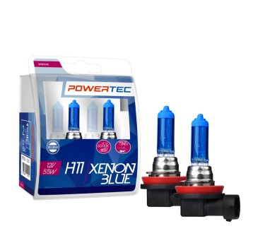 Powertec Xenon Blue H11 12V DUO