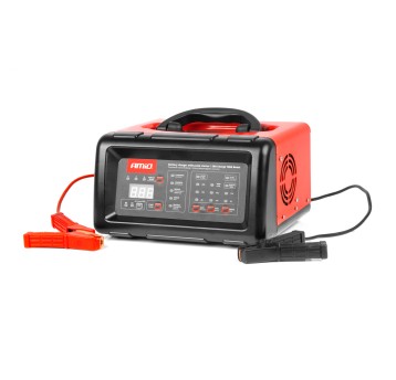 Prostownik cyfrowy z funkcją rozruchu booster jump starter 20A 6V 12V AMIO-04057