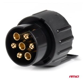Przejściówka adapter redukcja gniazda 7/13 AMIO-01254