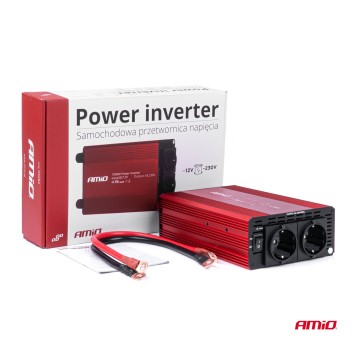 Przetwornica samochodowa prądu 12V 230V 1000W