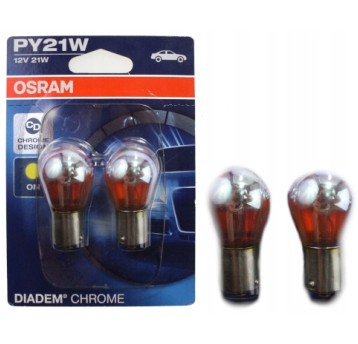 PY21W DIADEM® CHROME BAU15s 12V 7507DC-02