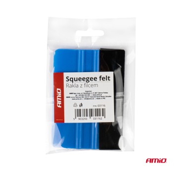 Rakla z filcem do aplikacji folii