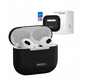 ROCK ETUI POKROWIEC NA SŁUCHAWKI AIRPODS 3 Black