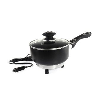 Rondel elektryczny z pokrywką do samochodu 18cm x