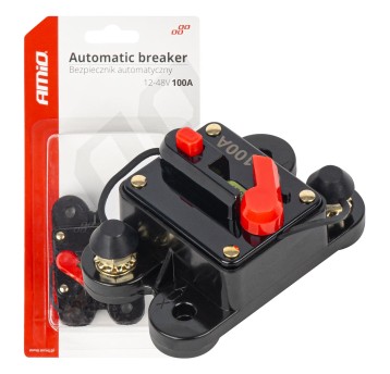 Samochodowy bezpiecznik automatyczny 100A 12V 24V 48V