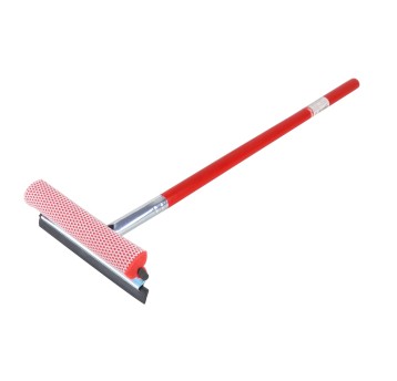 Ściągaczka do wody myjka do szyb na kiju drewnianym