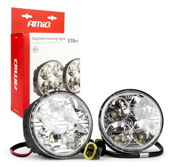 Światła do jazdy dziennej DRL 510HP AMIO-01524