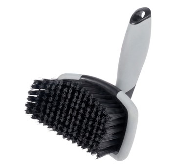 Szczotka do mycia czyszczenia kół felg kołpaków szeroka 17 cm AMIO-04030