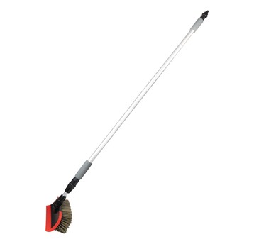 Szczotka teleskopowa przepływowa do mycia samochodu auta 141-240cm AMIO-03956