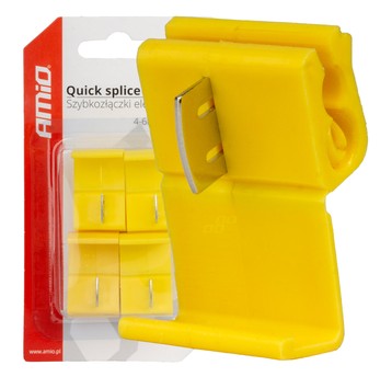 Szybkozłączki elektryczne 04-6mm2 24A 4szt blister
