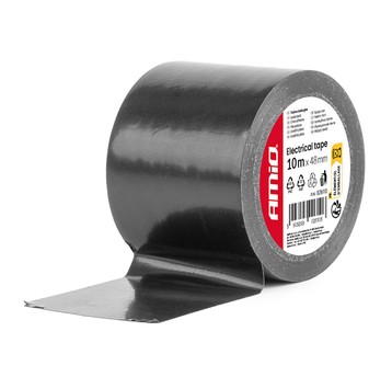 Taśma izolacyjna szkot czarna PCV 48mm x 10m AMIO-02610