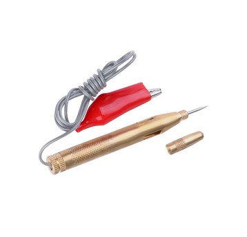 Tester próbnik napięcia 6V 12V 24V metalowy igła AMIO-01036