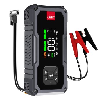 Urządzenie rozruchowe 4w1 booster powerbank kompresor latarka LED 12V 7,2Ah 600A