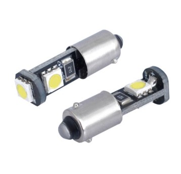 VISION H6W BAX9s 12V 3x 5050 SMD LED, CANBUS,