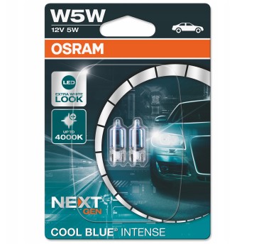 W5W-02B Osram COOL BLUE Int. NextGen W2,1x9,5d 12V