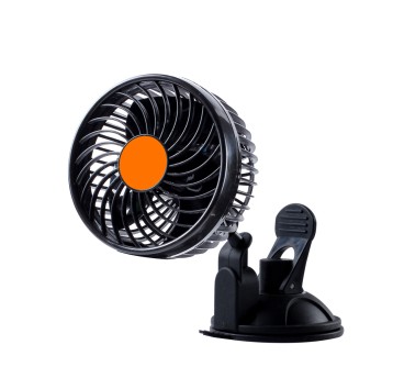 Wentylator TURBO z przyssawką 4,5" 12V