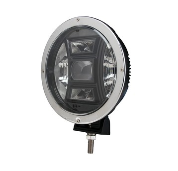 WLC107 Driving light round chrome, CREE