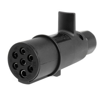 Wtyk przyczepy 7 PIN typ N 24V TIR AMIO-03222