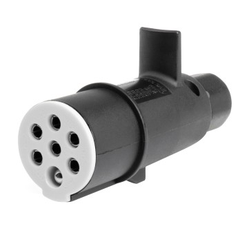 Wtyk przyczepy 7 PIN TYP S 24V TIR AMIO-03224