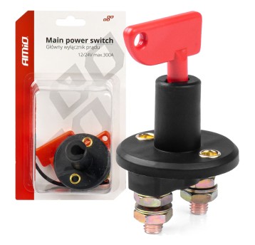 Wyłącznik odłącznik prądu akumulatora hebel 12/24V AMIO-03023