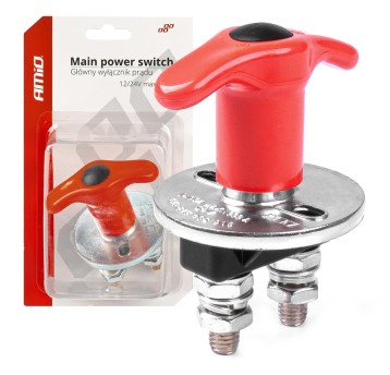Wyłącznik odłącznik prądu akumulatora hebel 12/24V AMIO-03024