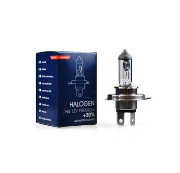 Żarówka halogen. M-Tech Premium H4 12V 60/55W (E1)