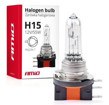 Żarówka halogenowa H15 12V/55W