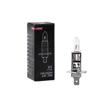 Żarówka halogenowa M-TECH H1 24V 70W H1 P14.5s