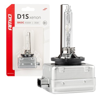 Żarówka ksenonowa D1S 35W 4300K BASIC blister
