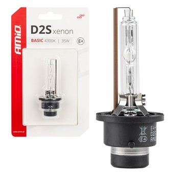 Żarówka ksenonowa D2S 4300K BASIC blister