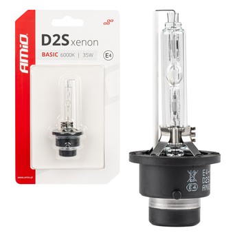 Żarówka ksenonowa D2S 6000K BASIC blister