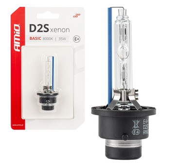 Żarówka ksenonowa D2S 8000K BASIC blister