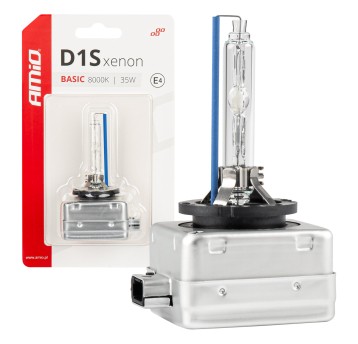 Żarówka ksenonowa żarnik xenon D1S 35W 8000K BASIC blister