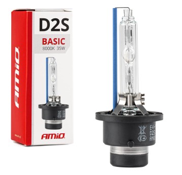 Żarówka ksenonowa, żarnik xenon D2S 8000K AMiO BASIC