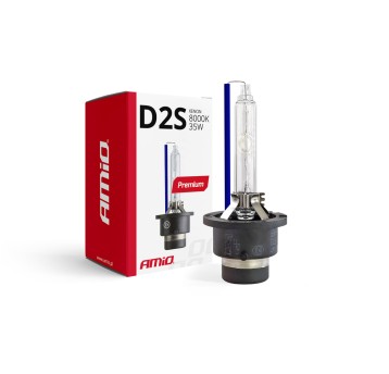 Żarówka ksenonowa, żarnik xenon D2S 8000K AMiO PREMIUM