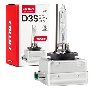 Żarówka ksenonowa żarnik xenon D3S 4300K AMiO PREMIUM AMIO-01978