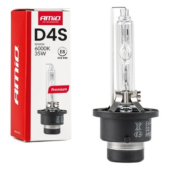 Żarówka ksenonowa żarnik xenon D4S 6000K AMiO PREMIUM AMIO-01981