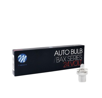 Żarówka M-TECH BAX 24V 1.2W B8.5d GREY