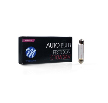 Żarówka M-TECH C10W 24V/10W T11x41 SV8.5 CLEAR