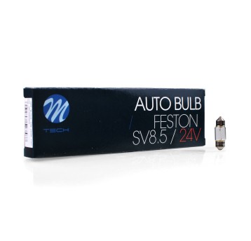 Żarówka M-TECH C5W 24V 5W 31mm T11x31 SV8.5