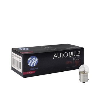 Żarówka M-TECH G18 BA15s 24V/5W CLEAR