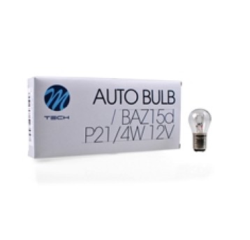 Żarówka M-TECH P21/4W 12V 21/4W BAZ15d