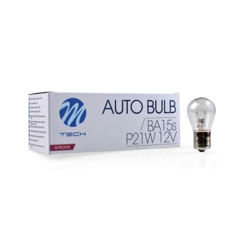 Żarówka M-TECH P21W 1156 S25 12V 21W BA15s